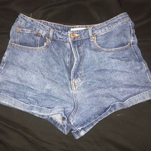 high waisted shorts